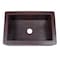 Novatto FARMHOUSE Copper Kitchen Sink, Antique TCK-001AN - alternate 5
